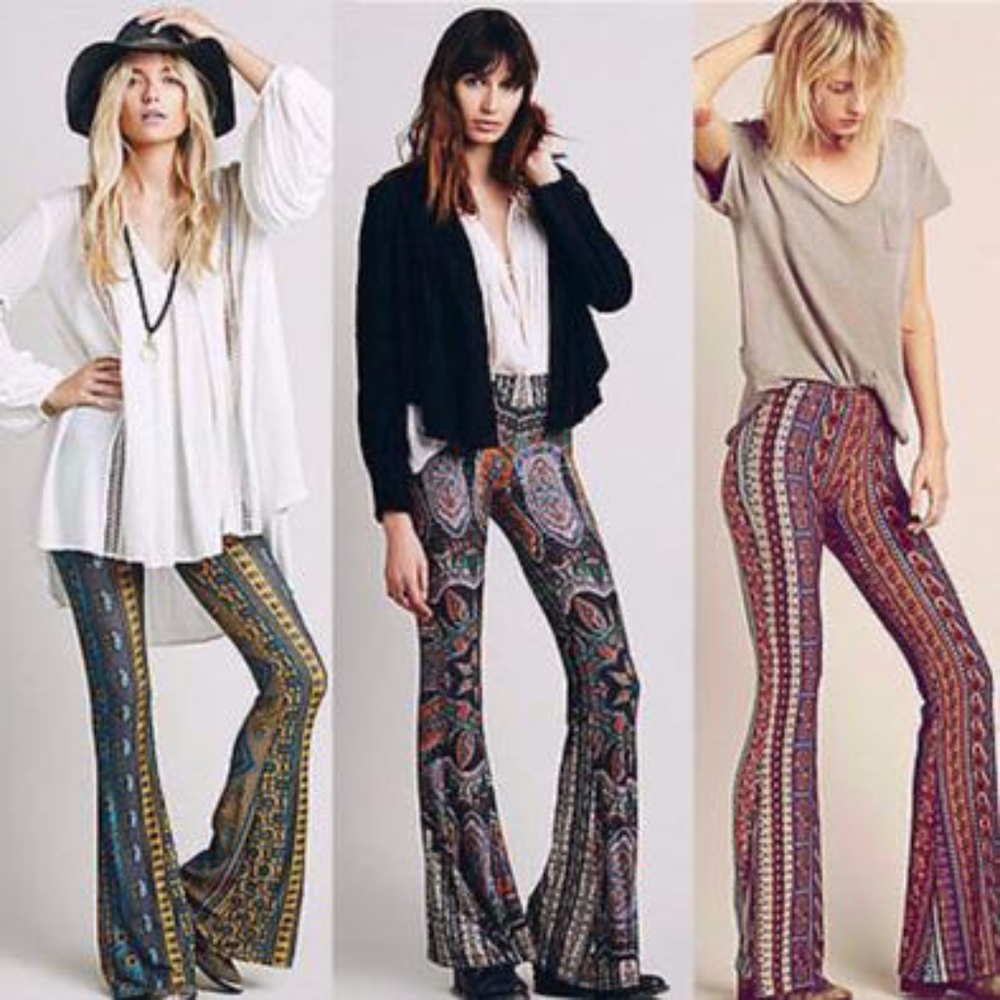 American Rag high-waisted bell bottoms